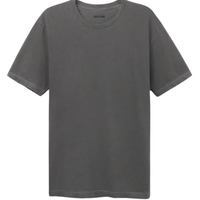 Camiseta Washed Collection Em Algodão - Cinza