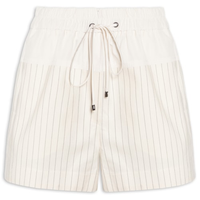 Short Feminino Listras Avignon - Branco