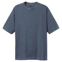 Camiseta Over Washed Collection - Azul