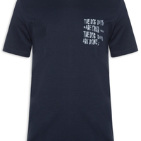 Camiseta Masculina Estampada The Dog Day - Azul