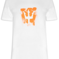 Camiseta Masculina Stone Tridente Brush - Branco