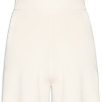 Short Feminino Tricot Comfy - Bege