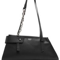 Bolsa Feminina Assimétrica - Preto