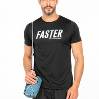 Camiseta Masculina Manga Curta - Preto