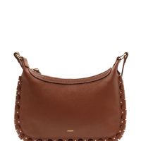 Bolsa Feminina Tachas - Marrom