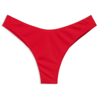 Calcinha De Biquíni Brasileira Indonésia - Vermelho