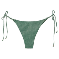 Calcinha De Biquíni Brasileira Golden Gleam - Verde