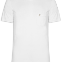 Camiseta Masculina Stoned Bolso - Branco