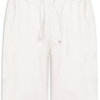 Bermuda Masculina Social Cós Elástico - Off White