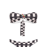 Biquini Asa Delta Sonho Gráfico - Preto