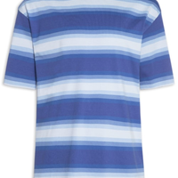 Camiseta Masculina Manga Curta Gola Careca Nisote - Azul