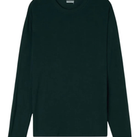 Camiseta De Manga Comprida Soft Silk - Verde