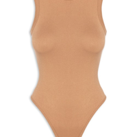 Body Feminino Poliamida - Marrom