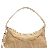 Bolsa Feminina Ráfia - Bege