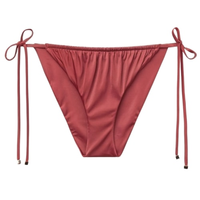 Calcinha De Biquíni Shiny Satin - Laranja