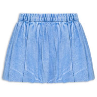Minissaia Jeans Balonê Marilyn V26 - Azul