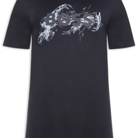 Camiseta Masculina Manga Curta Gola Careca C-Thompson - Azul