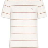 Camiseta Masculina Ft Linho Sol - Bege