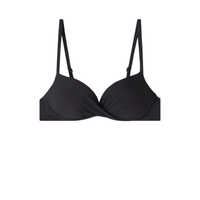 Parte De Cima De Biquíni Super Push-Up Indonésia - Preto