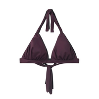 Parte De Cima De Biquíni Triângulo Scultura - Roxo