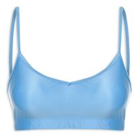 Top Alça Reta Basic Colors - Azul