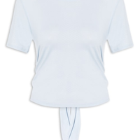 Camiseta Feminina Lisa Golf - Azul