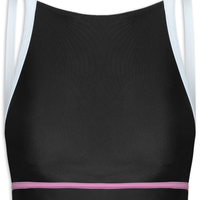Top Regata Liso Pop - Preto