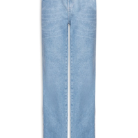 Calça Feminina Jeans Bootcut Com Foil - Azul