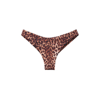 Calcinha De Biquíni Brasileira Brown Animalier - Marrom