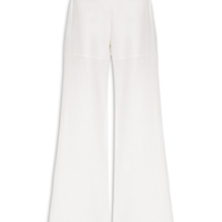 Calça Feminina Pantalona Pala Linho - Branco