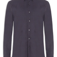 Camisa Masculina Manga Longa Linho Alvorada - Azul