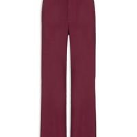 Calça Feminina Reta Básica - Vermelho