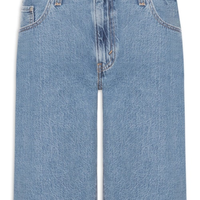 Bermuda Feminina Baggy Dad Jort - Azul