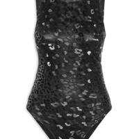 Body Carnaval Animal Print - Preto