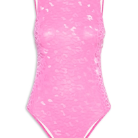 Body Carnaval Animal Print - Rosa