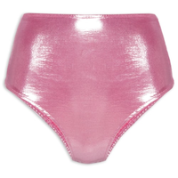 Calcinha Hot Pants Carnaval Metalizada - Rosa