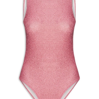 Body Carnaval Em Lurex - Rosa