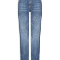 Calça Feminina Jeans Boot Capri Cool Marcação - Azul