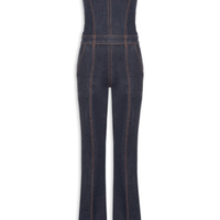Macacão Feminino Jeans Confort - Azul