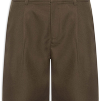Short Feminino Alfaiataria - Marrom