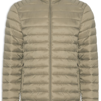 Jaqueta Masculina Puffer Básica - Bege