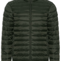 Jaqueta Masculina Puffer Básica - Verde