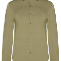 Camisa Masculina Slim Fit Malha Tech - Bege