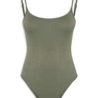 Body Feminino Comfy Alcinha - Verde