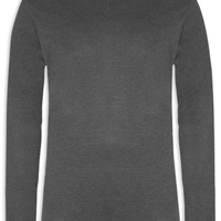 Suéter Masculino Gola V Casual - Cinza