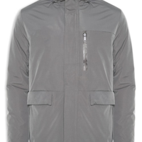 Jaqueta Masculina Parka Tactel - Cinza