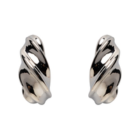 Brinco Feminino Espiral - Prateado