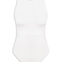Body Feminino Básico Decote Em U - Off White