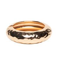 Bracelete Feminino Texturizado - Dourado