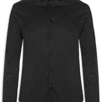 Camisa Masculina Slim Fit Malha Tech - Preto